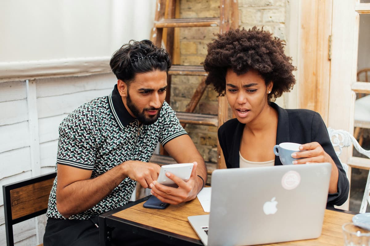 Freelancers collaborating